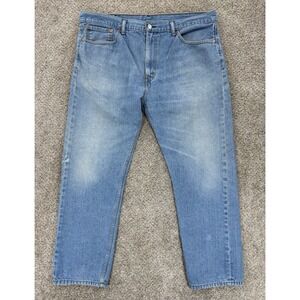 Vintage Levis 508 Jeans Mens 38‎ Blue Regular Taper Fits 39x28 Distressed Y2K
